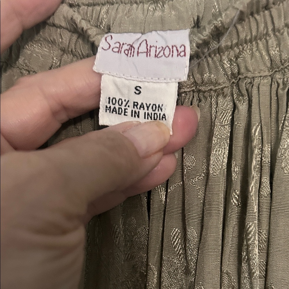Sarah Arizona Beige Textured Skirt